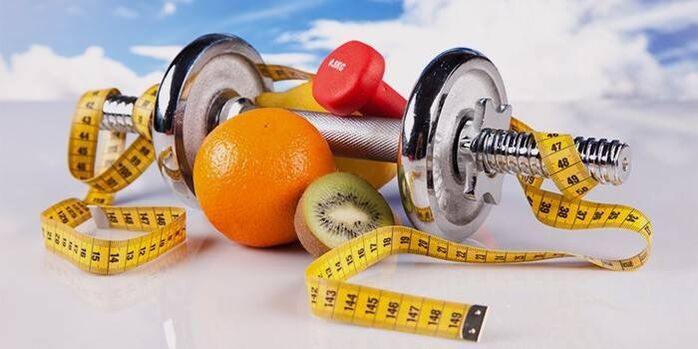 frugt og vægttabsudstyr